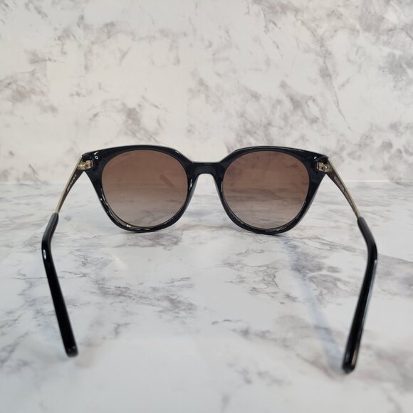 Michael Kors MK2078 (Cape Cod) Women's Sunglasses Black Gold Frame 54-20-140 - Picture 9 of 12